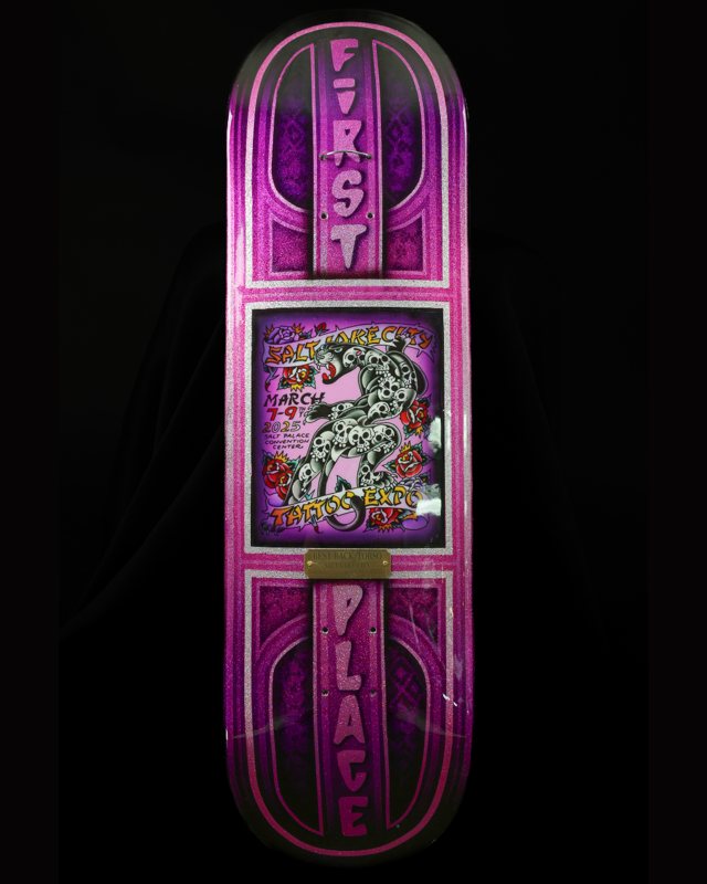 First Place · Best Back/Torso, SLC TATTOO EXPO 2025, won by ELEMENT TATTOO in San Antonio